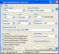 Kiwi Syslog Generator screenshot